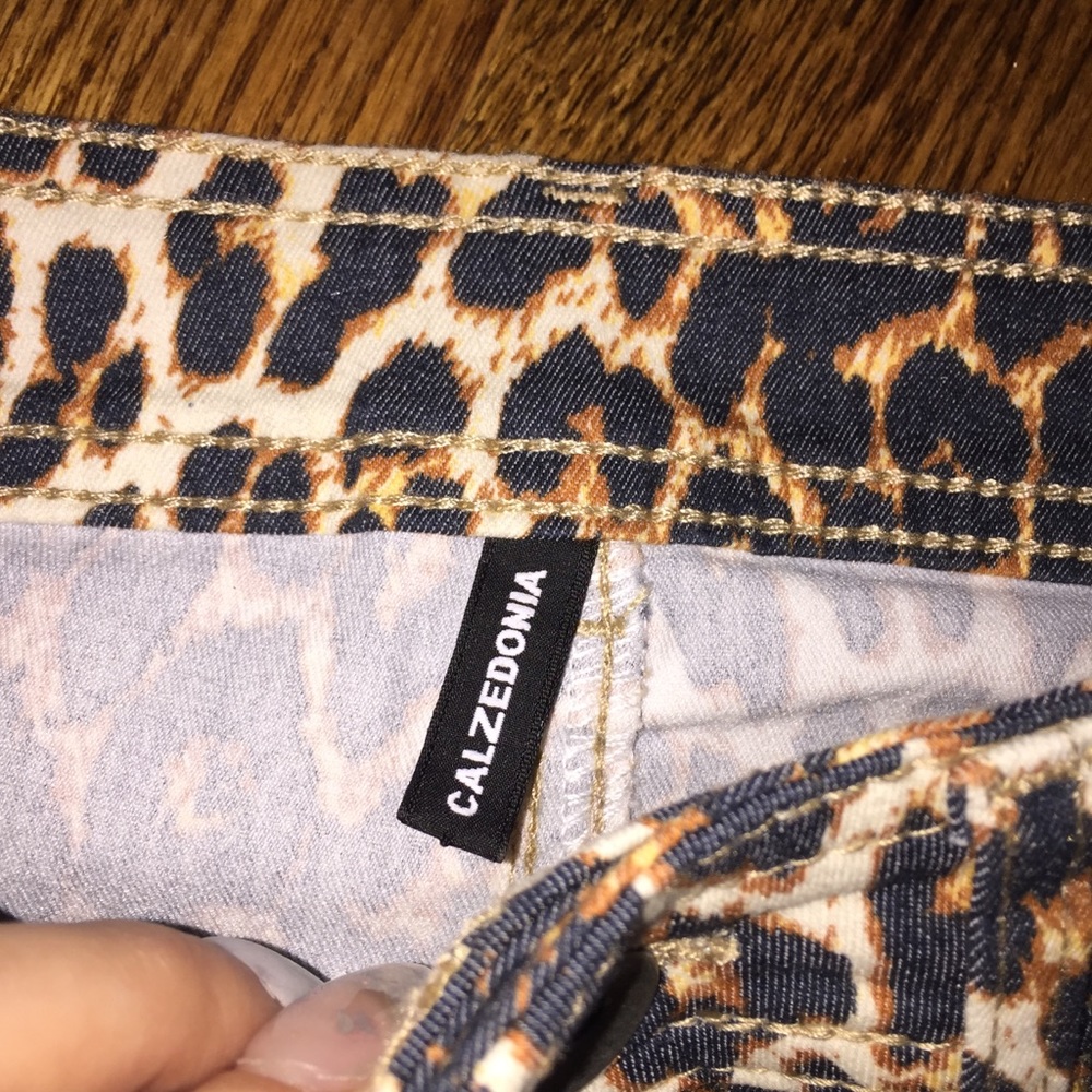 Leopard print jeans - Picture 5 of 7